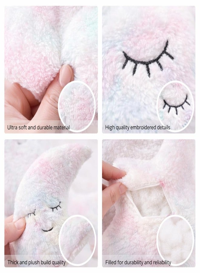 Humpy Hare Soft Plush Pillow Toy | Stuffed Cushion for Kids, Babies & Children | Cute & Cozy Nursery Cot Pillow | Fluffy & Huggable Plush Toy for Boys & Girls | Cloud, Moon, Star - Image 4