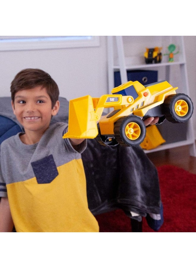 CAT Construction Toys, CAT Construction Future Force Wheel Loader Toy, with Lights and Sounds, Ages 3 and Up - Image 4