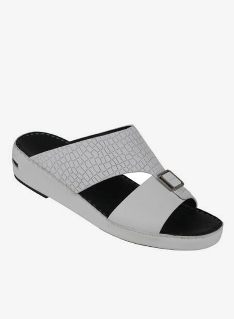 جوزيف سيبل 071-2289 Josef Seibel Mens Arabic Sandals JSP 01 White - Image 1