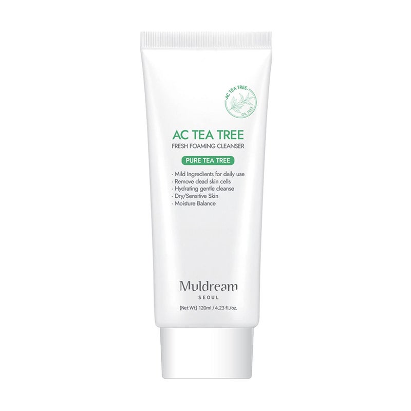 Muldream AC TEA TREE FRESH FOAMING CLEANSER 402 Fl oz