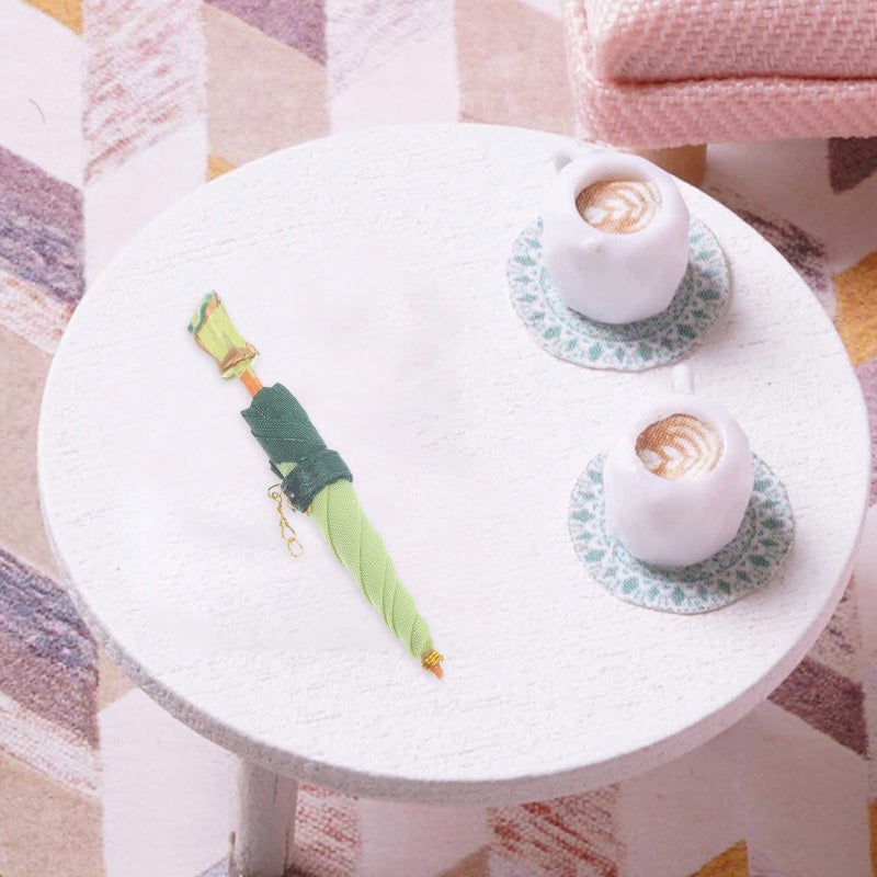 Delicate Doll House Miniature Umbrella Decoration Miniature Umbrella Ornament - Image 5
