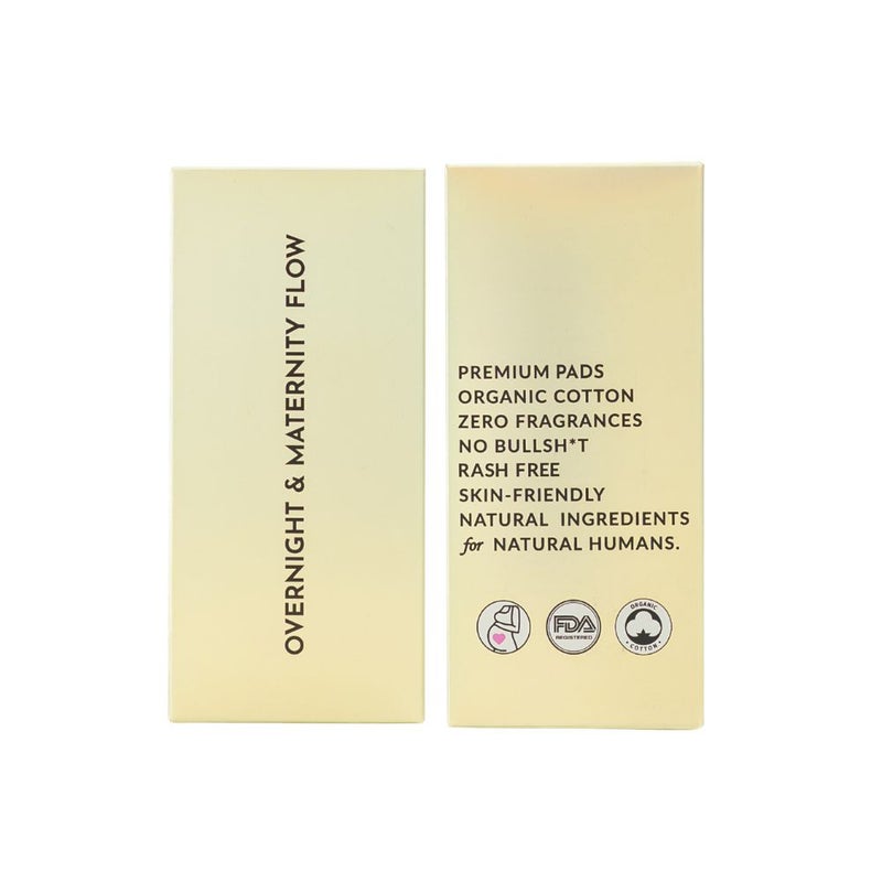 enya Maxi Overnight and Maternity Organic Pads - 8 pcs - Image 3