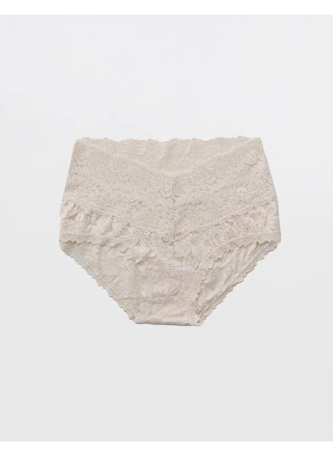 Aerie Show Off Rosey Lace Boybrief Underwear