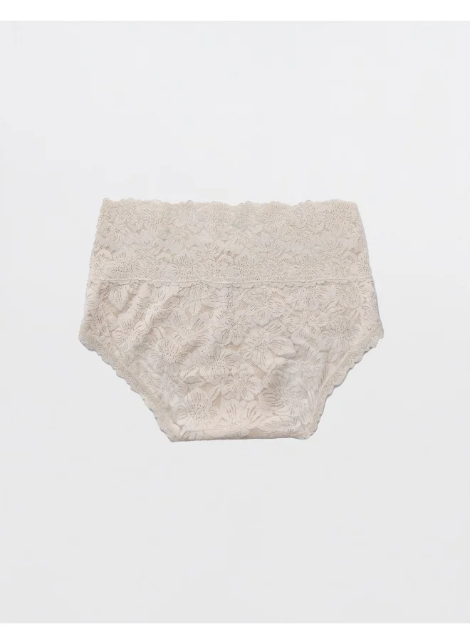 Aerie Show Off Rosey Lace Boybrief Underwear