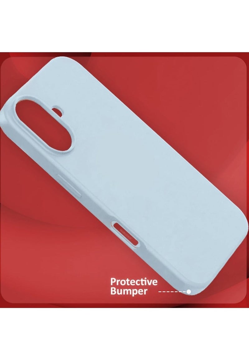 Raxoom Liquid Silicone Case for iPhone 16 Plus - Ultra Slim Design with Soft Anti-Scratch Microfiber Lining & Drop Protection - Image 3