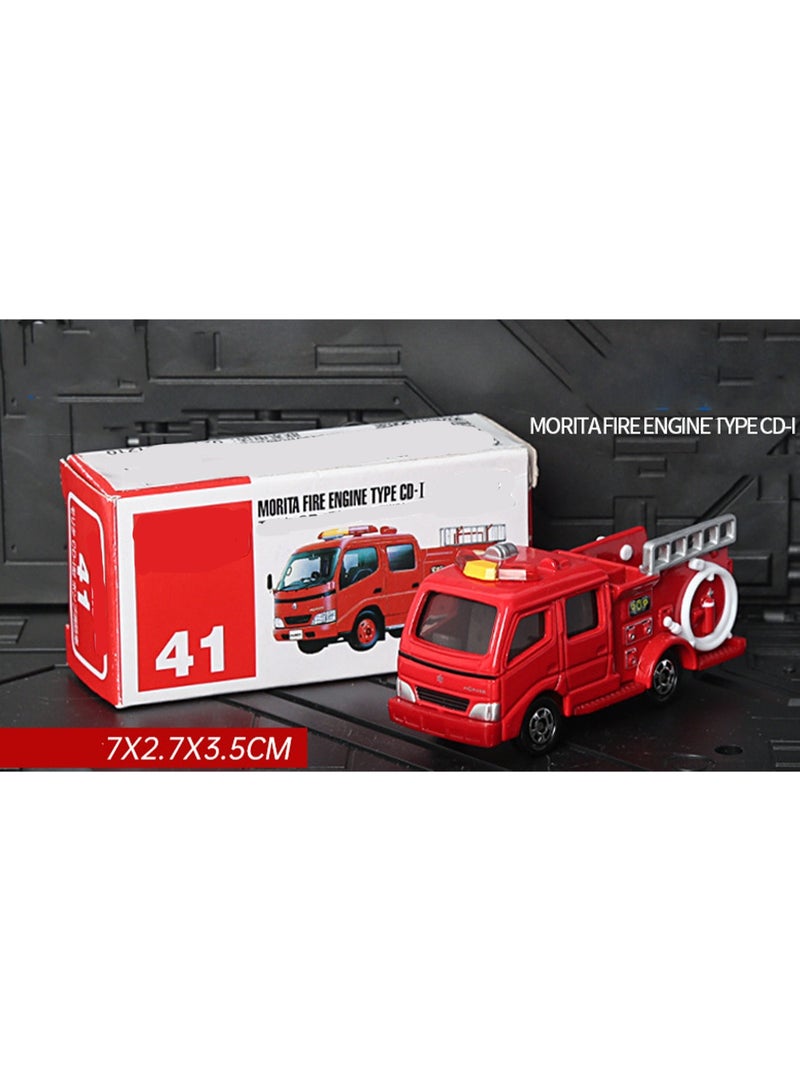 1:120 Morita Fire Truck Simulation Model Car - Image 1