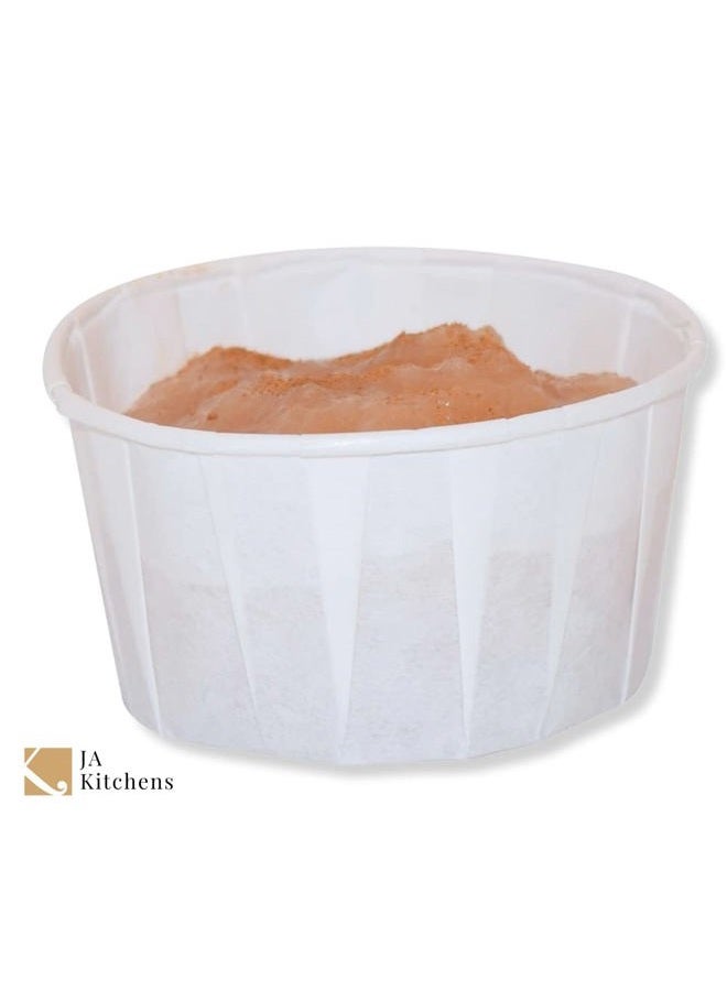 JA Kitchens 4 oz Paper Souffle Portion Cups, Small Containers, Value Set of 500 - Image 3