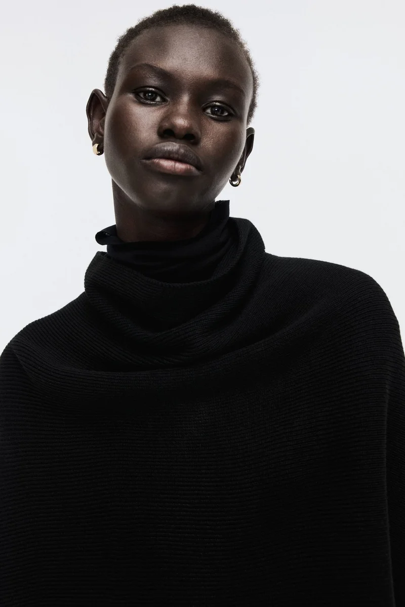 H&M Roll-neck cape
