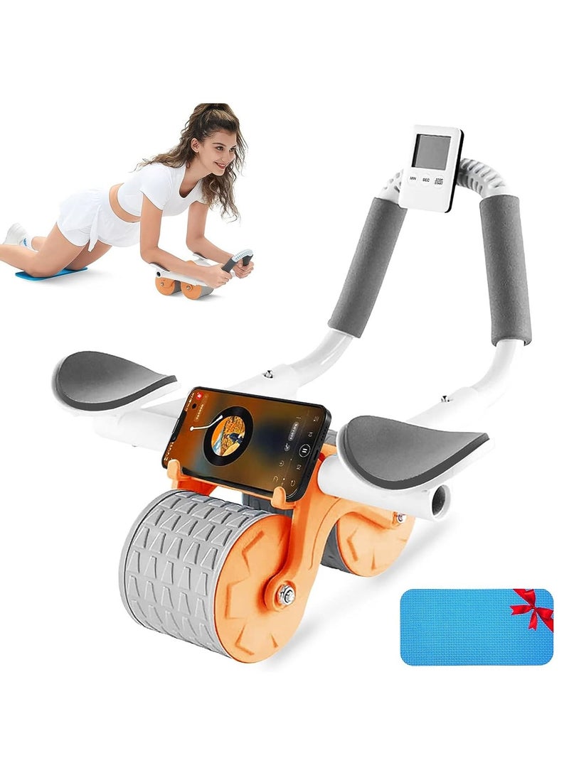 DubaiGallery Plank Abdominal Wheel, Ab Roller Wheel With Elbow Support ，Equipment For Abdominal & Core Strength, Ab Workout - Image 2