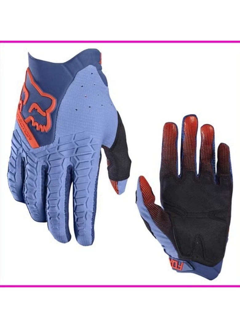 Fox New Off-road Motorcycle Racing Mountain Bike Riding All Finger Gloves - Image 1