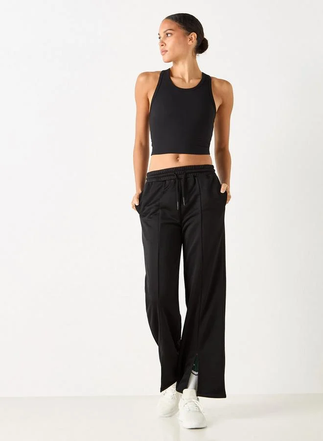 ADOT by Splash Ribbed Sleeveless Tank Top with Racerback