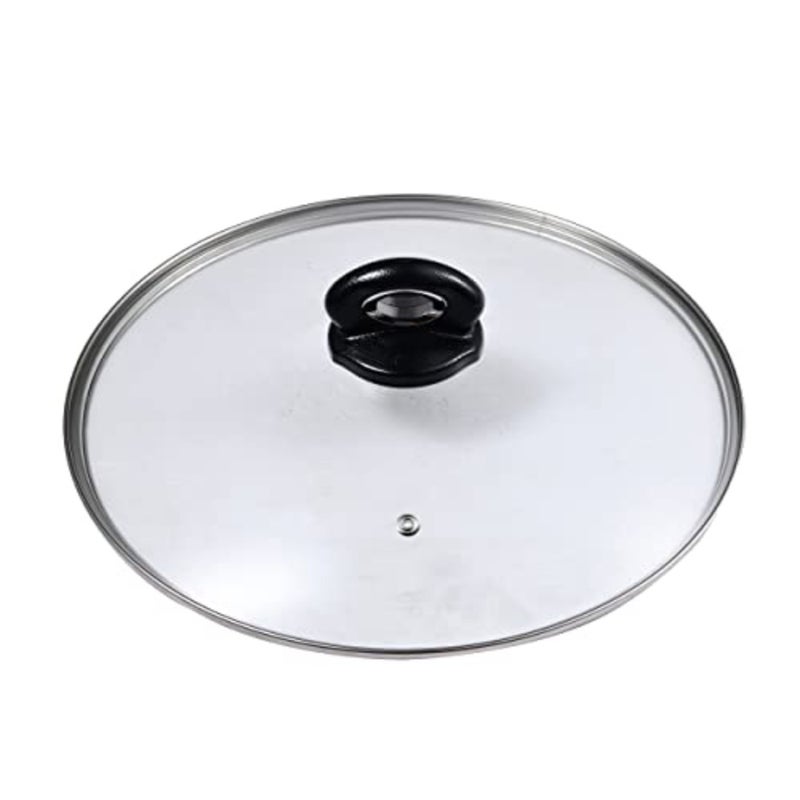 Orion Forged Aluminium Shallow Pot With Lid 32cm, Induction bottom, Marble+ Non-Stick Coating, Grey colour, BG35855GY - Image 5