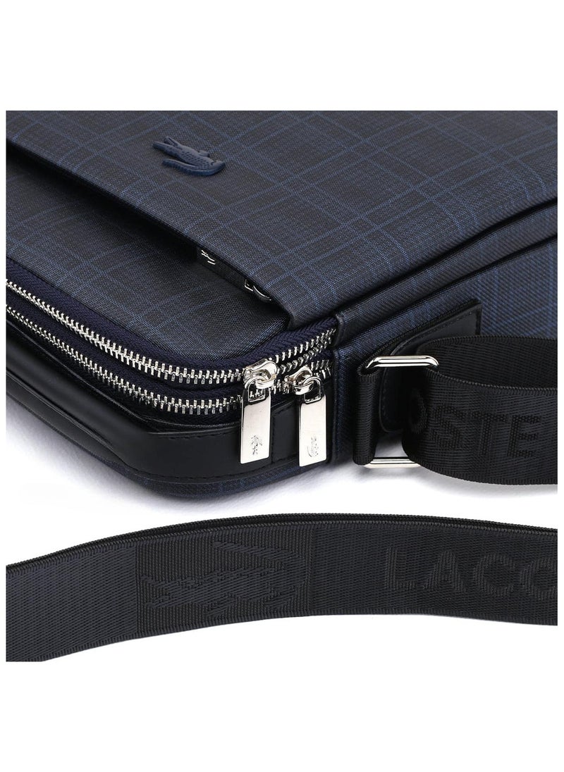 Generic - "Stylish and Functional Blue Crossbody Bag: Ideal for Everyday Use with a Modern Design, Adjustable Strap for Customizable Comfort, Spacious Interior with Multiple Organizational Pockets, Durable Construction for Long-Term Wear, and a Vibrant Blue Color That Adds a Pop of Style to Any Outfit or Occasion, from Casual Outings to Special Events" - Image 1