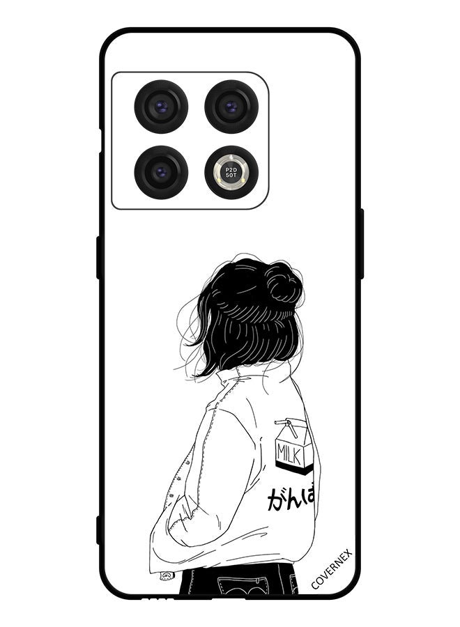 Covernex Protective Case Cover For OnePlus 10 Pro Girl Thinking Very Deep - Image 1