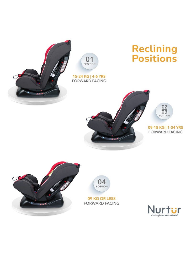 Nurtur Bruno Kids  Car Seat  4 Position Recline  5-Point Safety Harness - Image 4
