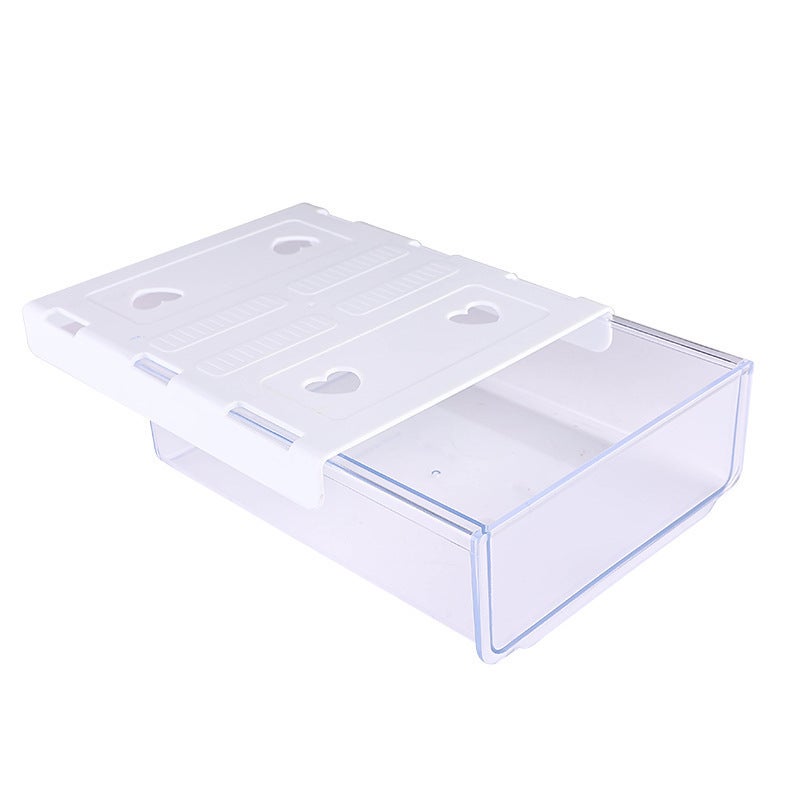 Under Desk Storage Box ABS Plastic Drawer Organizer, 18L, Dustproof, Modern Simple Style - Image 5