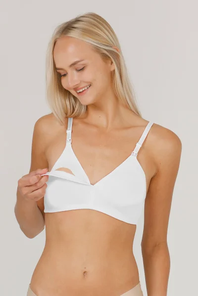 Par Lingerie Pl Nursing Bra White