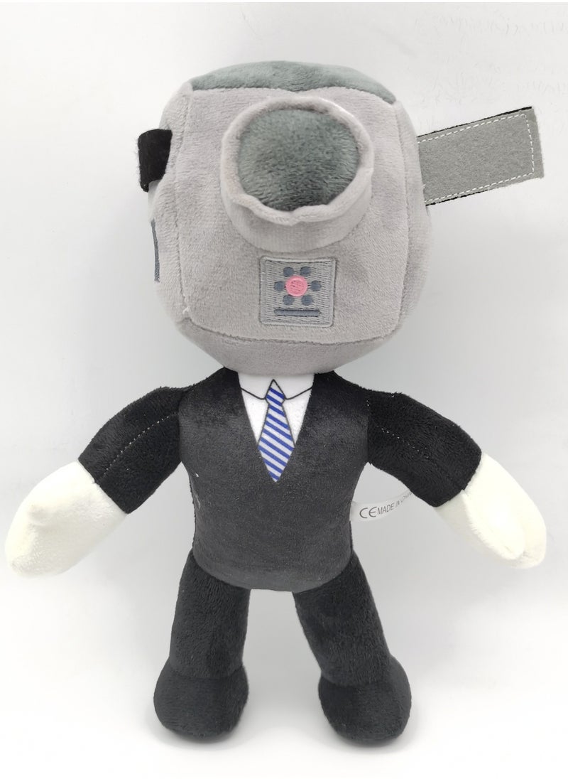 Y&D Skibidi Toilet Man Monitor Man Plush Toy 1 Pcs 