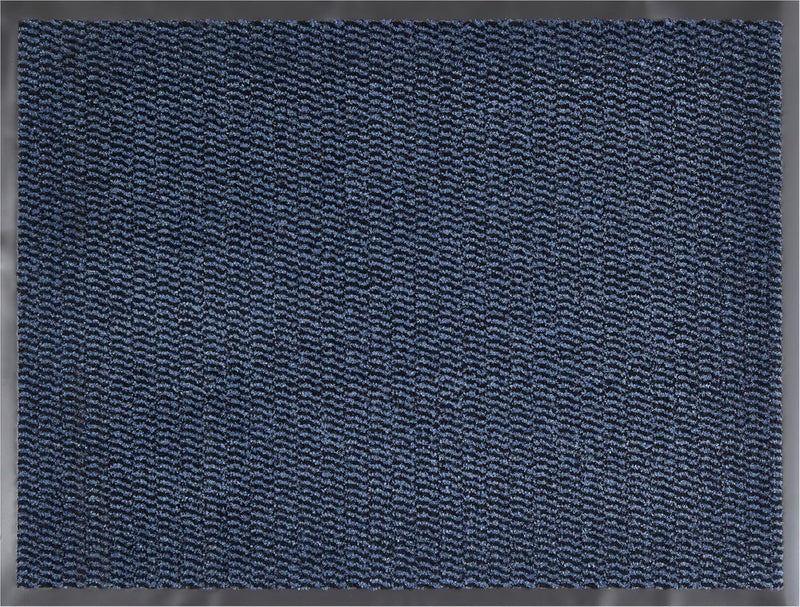 ANDIAMO Easy Doormat, Dirt Trapper for House Entrance, Flexible Use Inside, Covered Outdoor Areas or as Shoe Mat, 40 x 60 cm, Blue - Image 1