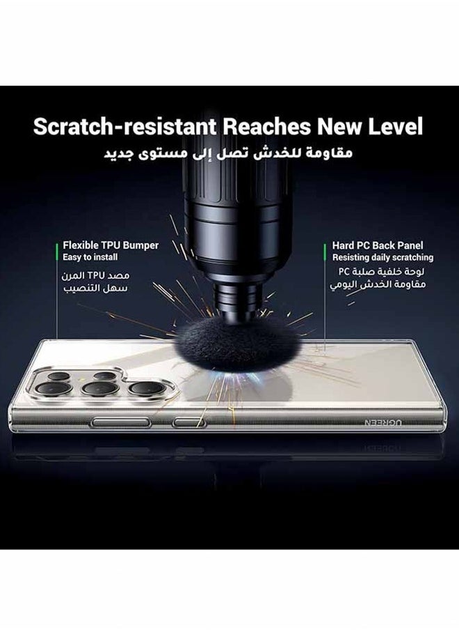 Lemon Samsung Galaxy S24 Ultra Case Cover 6.8 Inch, Effectively Delays Yellowing Case, Shockproof Bumper Protective Phone Cover, Full Coverage Drop Protection Case, Anti-Scratch Back Cover Clear  - Image 4