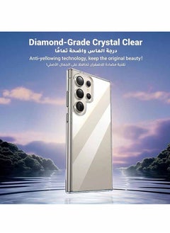 Lemon Samsung Galaxy S24 Ultra Case Cover 6.8 Inch, Effectively Delays Yellowing Case, Shockproof Bumper Protective Phone Cover, Full Coverage Drop Protection Case, Anti-Scratch Back Cover Clear  - Image 2