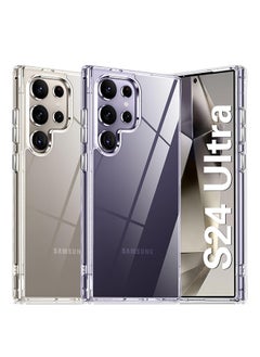 Lemon Samsung Galaxy S24 Ultra Case Cover 6.8 Inch, Effectively Delays Yellowing Case, Shockproof Bumper Protective Phone Cover, Full Coverage Drop Protection Case, Anti-Scratch Back Cover Clear  - Image 1