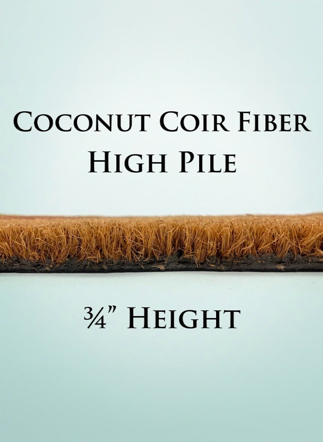 شبيلي سجادة باب من المخمل الكريستالي مقاس 80 × 50 سم، سجادة ترحيب مخملية ناعمة لمسح مخالب الحيوانات الأليفة مع ظهر مانع للانزلاق لأصحاب الحيوانات الأليفة والمنازل العائلية، سجادة أرضية متينة للاستخدام الداخلي والخارجي في مداخل المنازل والشرفات (بني) - Image 4