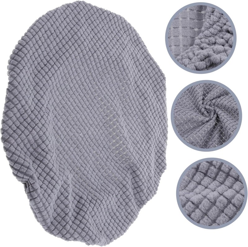 1Pc Elastic Stool Cover for Home Use Washable Slipcover Deep and Chair Cover for Dining and Outdoor Furniture Protection - Image 3