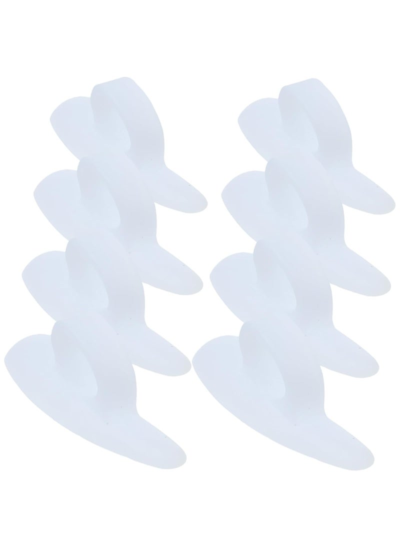 SUPVOX SUPVOX Gel Pad Pads Gel Support Cushion For Mallet Toes and Overlapping Toes 4 Pairs 