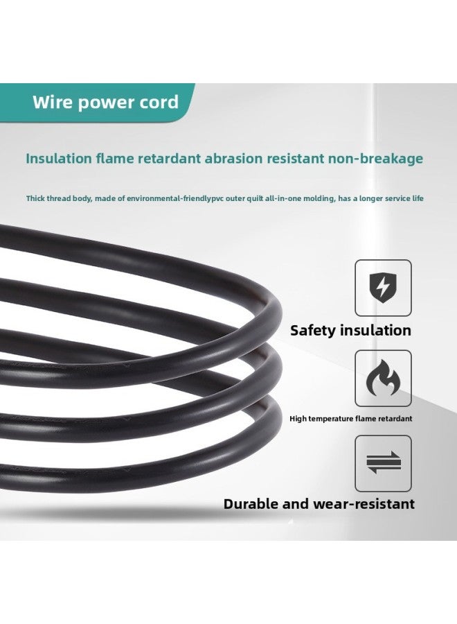 U.S. Standard U.S. Three Plug-in To C19 Server Power Cord 5-15p U.S. 1.5/2.5 Square High Power-Color:3x 1.5 Square 3 Meters - Image 3