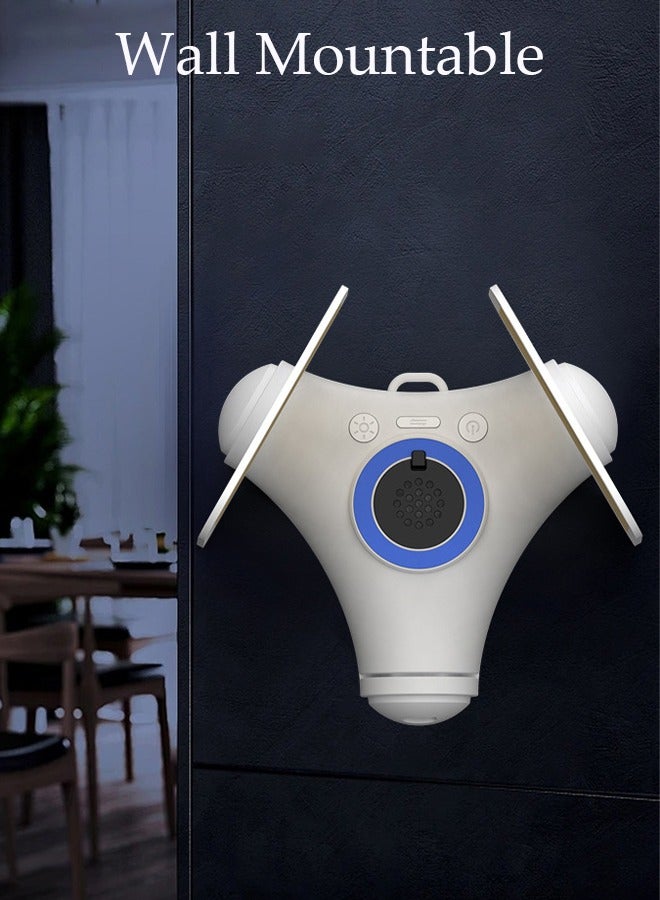 DUNISO Electric Mosquito Killer Lamp High Powerful UV Light Mosquito Zapper Killer, Pest Control Insect Fly Trap with Three Sticky Mosquito Plates Insect Mosquito Flies Killer for Indoor Outdoor Bedroom Gard - Image 5