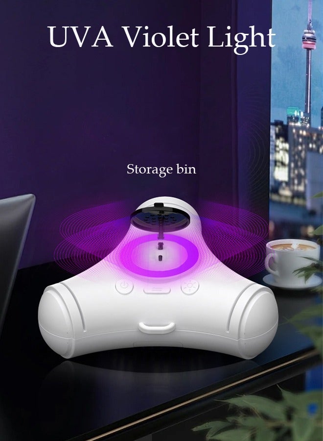 DUNISO Electric Mosquito Killer Lamp High Powerful UV Light Mosquito Zapper Killer, Pest Control Insect Fly Trap with Three Sticky Mosquito Plates Insect Mosquito Flies Killer for Indoor Outdoor Bedroom Gard - Image 2