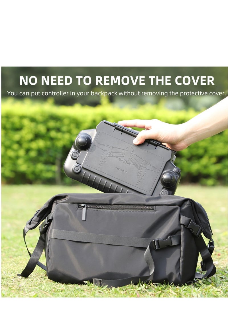 2 in 1 Controller Sun Hood,  RC Joysticks Protector Sunshade, Remote Controller Protection Accessories (Black) - Image 4