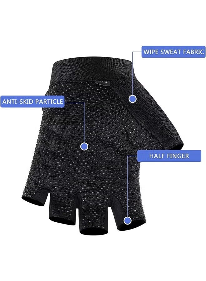 Winner Kids Half Finger Gloves, Sport Gloves Non-Slip Gel Shock Absorbing Gloves for Children Cycling Riding Outdoor Sports - Image 3