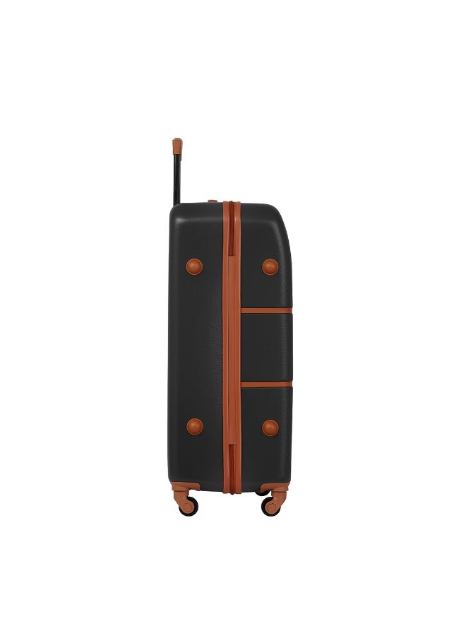 Eagle Express Iconic ABS Hard Trolley Luggage - 1 Piece - 24 inch - Dark Brown - Scratch-Resistant with Spinner Wheels - 1-Year Warranty - Image 4