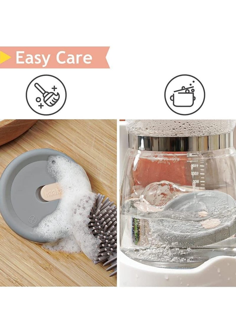 haakaa - Lid Manual Breast Pump Silicone Cap Fit All Breast Pumps 1 Pc - Image 1
