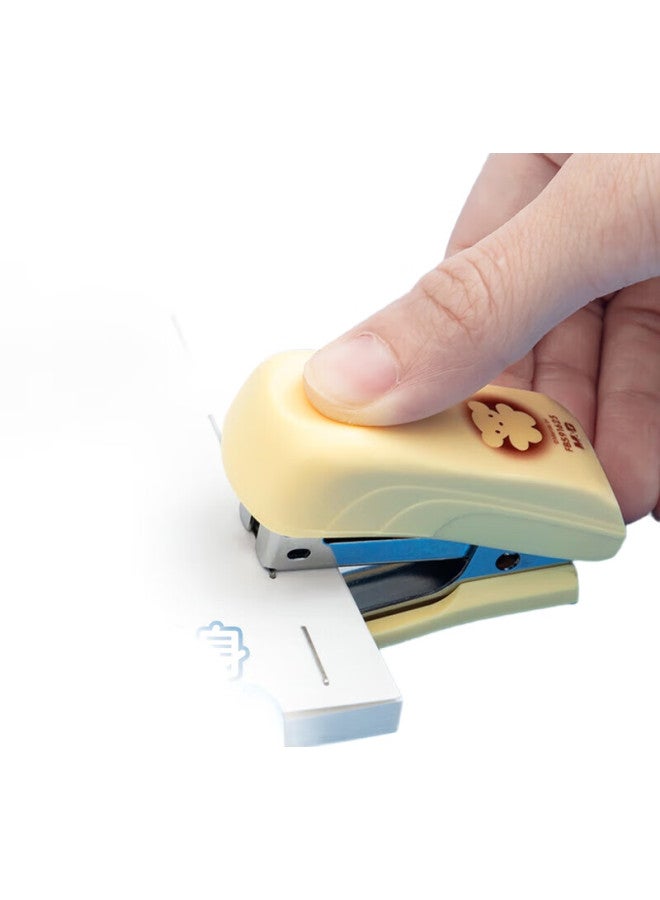 M.G M&G Stationery 12# Stapler, Small Portable Miffy Series Student Office Mini Stapler Combination Set (Stapler + Staples) Fbs91625 - Image 1