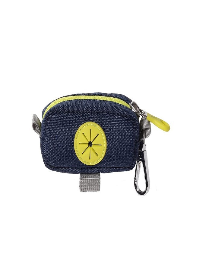 BUILT Pet Waste Bag Dispenser, Navy and Yellow - Image 2