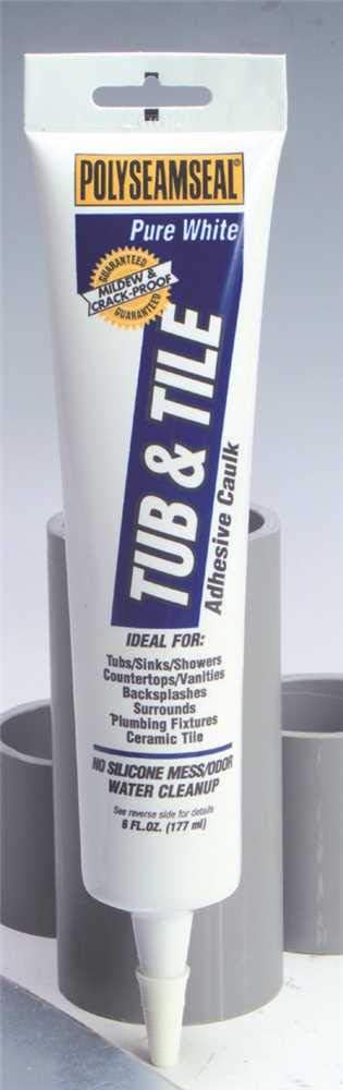 Loctite 1515861 Polyseamseal Tub & Tile Adhesive Caulk 5.5-Ounce Tube (White, Pack of 1) - Image 4