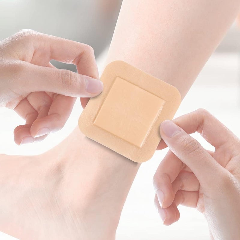 Dimora Silicone Foam Dressing with Border 3x3 10 Pack  4x4 10 Pack - Image 5