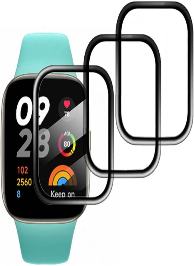 saykfoe - [Upgraded] for Redmi Watch 5 Active PMMA 3D Screen Protector, 3 Pcs Anti-scratch HD Screen Protector for Redmi Watch 5 Active (Redmi Watch 5 Active) - Image 1