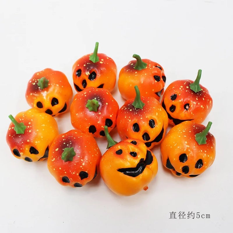 Bluejw Foam Pumpkins Halloween Decoration - Artificial Pumpkins Vegetables & Fruits Fall Harvest Decor - Image 5