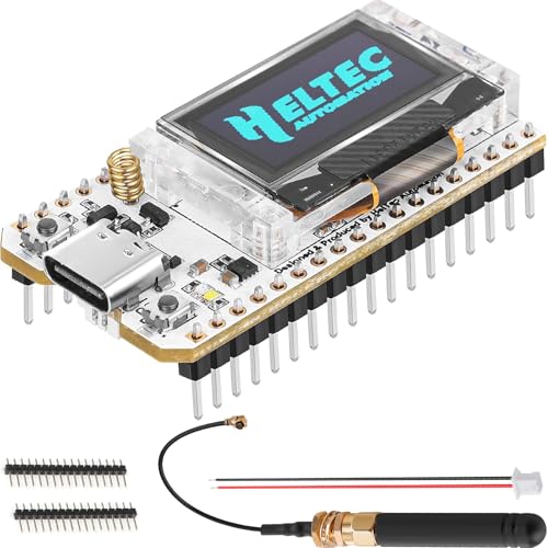 Meshnology ESP32 LoRa V3 Development Board with 0.96" OLED Display SX1262 CP2102 Module Board with 863-928MHz Antenna for Arduino Meshtastic LoRawan IoT Intelligent Scenes - Image 1
