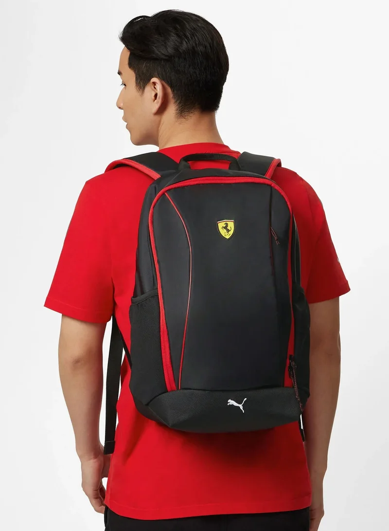 Scuderia Ferrari Backpack - Black with Red Accents