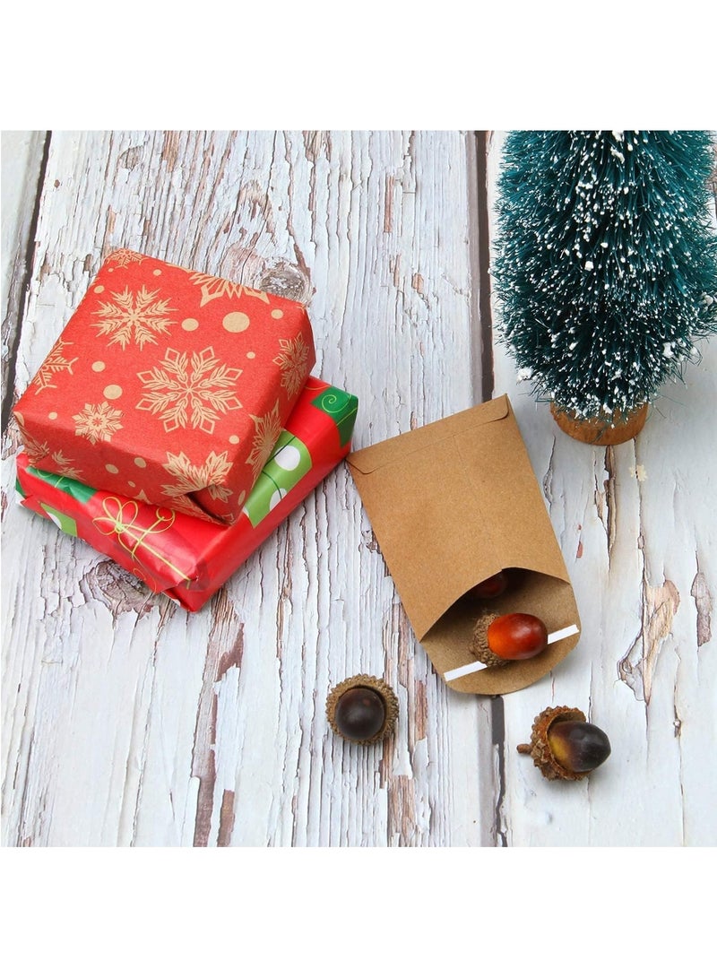 MARKQ (5000 Pack) Brown Coin Envelopes 6” x 4” Kraft Self-Adhesive Seed Envelopes for Small Items Parts, Wages, Notes, Beads, Garden, Office  - Image 4