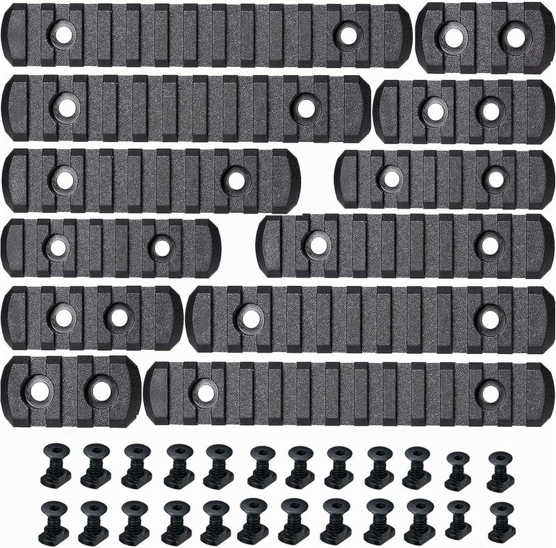 Pecawen Picatinny Rail Polymer 5 Slots 7 Slots 9 Slots 11 Slots 13 Slots Single Picatinny Rail Ultralight Rail - Image 2