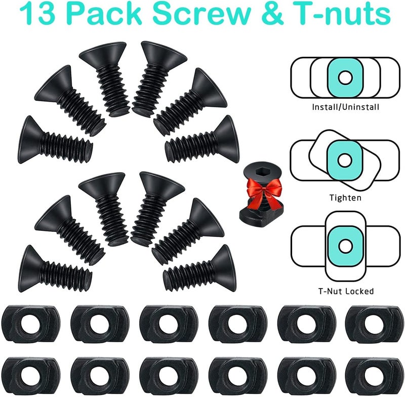 Pecawen Picatinny Rail Polymer 5 Slots 7 Slots 9 Slots 11 Slots 13 Slots Single Picatinny Rail Ultralight Rail - Image 5