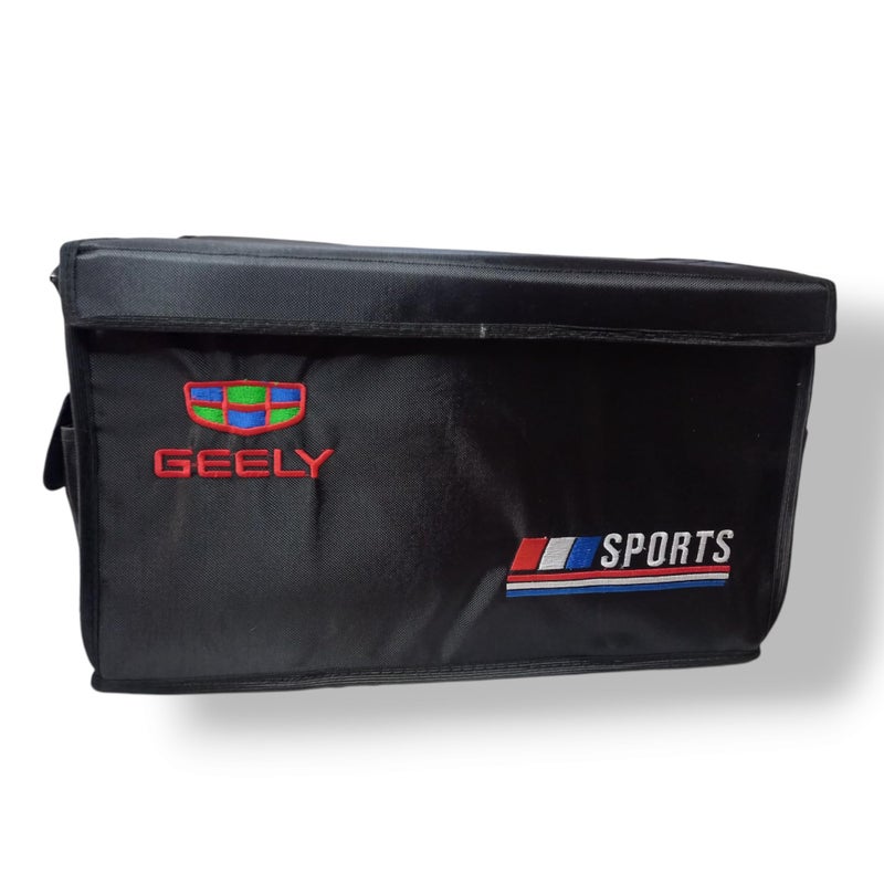 LOKYBOY (GEELY) Foldable Car Trunk Organizer Storage Box with Small Pockets and Slots - Image 1