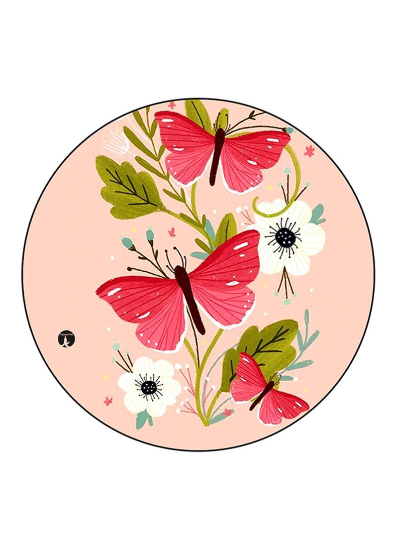 RKN Butterflies Printed Mouse Pad Multicolour