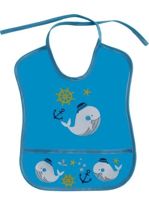Sevi Bebe Little Apron - Whale Pattern